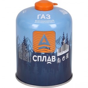 Баллон газовый Сплав резьбовой 450 г (всесезонный, Корея) арт.: 5116859